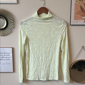 lululemon mesh turtleneck long sleeve top